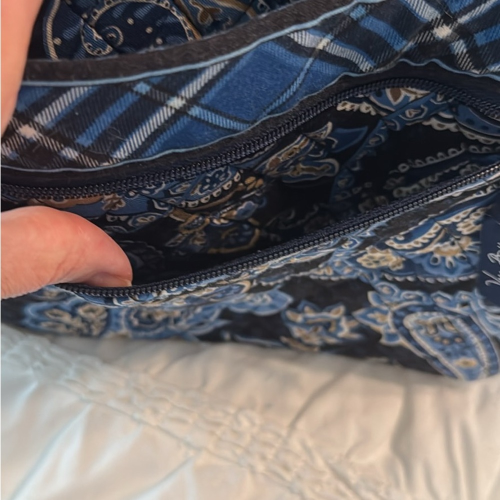 Vera Bradley Blue Paisley Crossbody Bag